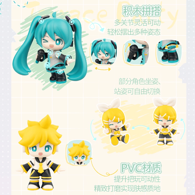 初音ミク「露天派對シリーズ」ミニフィギュア ランダム/ボックス