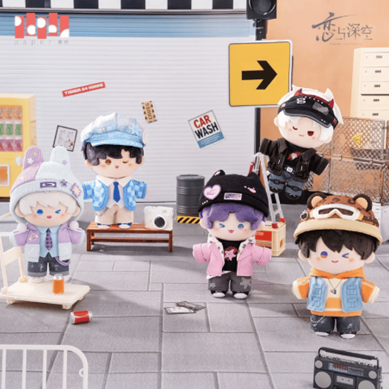【中国限定】恋と深空 MINISO 限定カラー 40cmぬいぐるみ 恋と深空「心約漫行」ぬいぐるみ | Nekotani