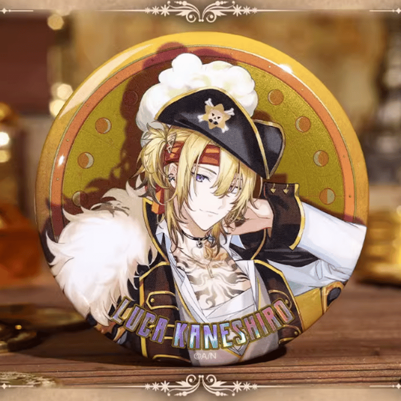 NIJISANJI EN「航海家シリーズ」缶バッジ | Nekotani