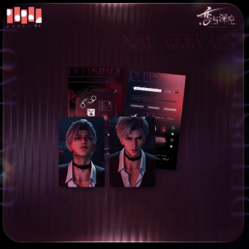 恋と深空 公式正規品 心語輕訴シリーズ カード＆ステッカーセット セイヤ 40点 在庫品】恋と深空「心語輕訴シリーズ」カード＆ステッカーセット