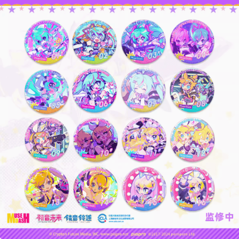 ミコラス　缶バッジ16点 ミニキャラ缶バッジ | アイドルマスター シンデレラガールズ