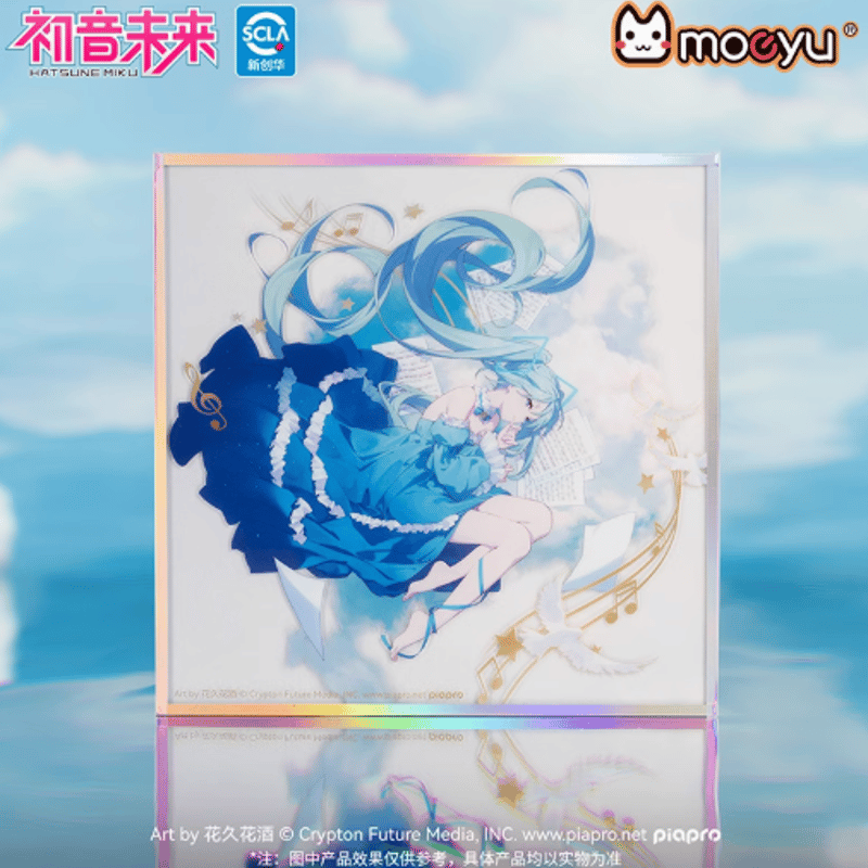 初音ミク × moeyu「酣然梦景シリーズ」アクリル色紙 | Nekotani