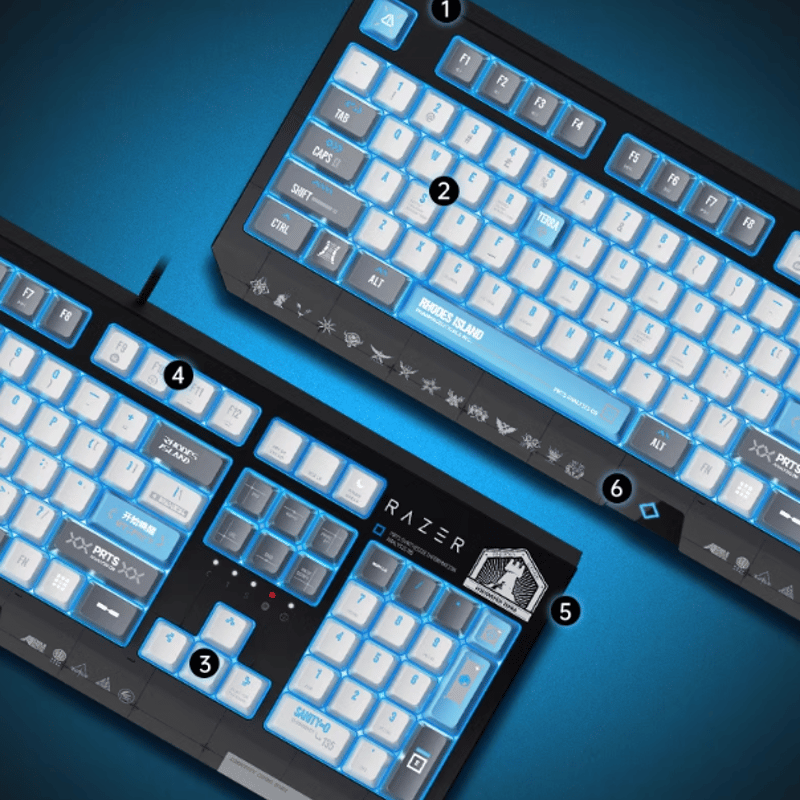 アークナイツ × Razer ロドスアイランド限定 メカニカル アークナイツ × Razer ロドスアイランド限定 メカニカル