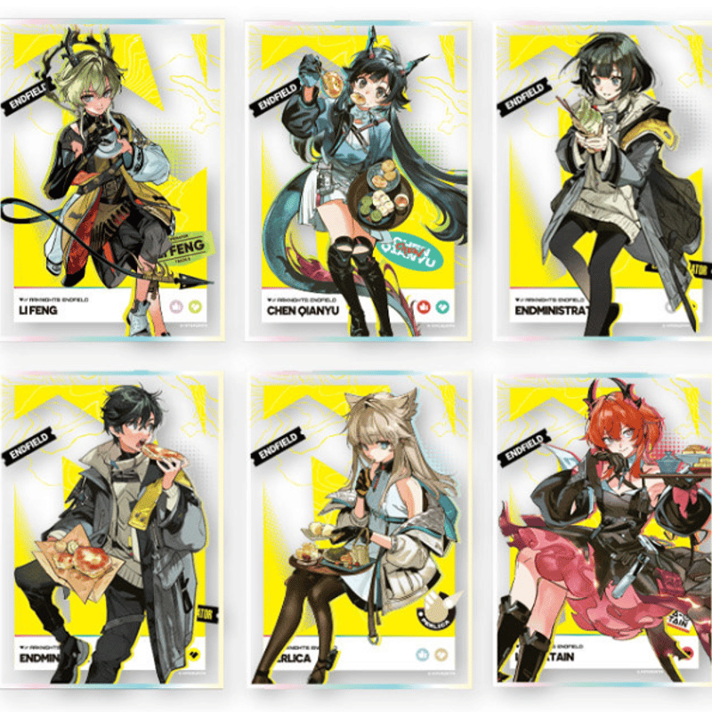 アークナイツ：エンドフィールド×PrismLand アクリル色紙 | Nekotani