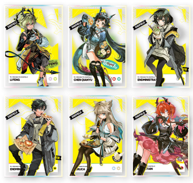 アークナイツ：エンドフィールド×PrismLand アクリル色紙 | Nekotani