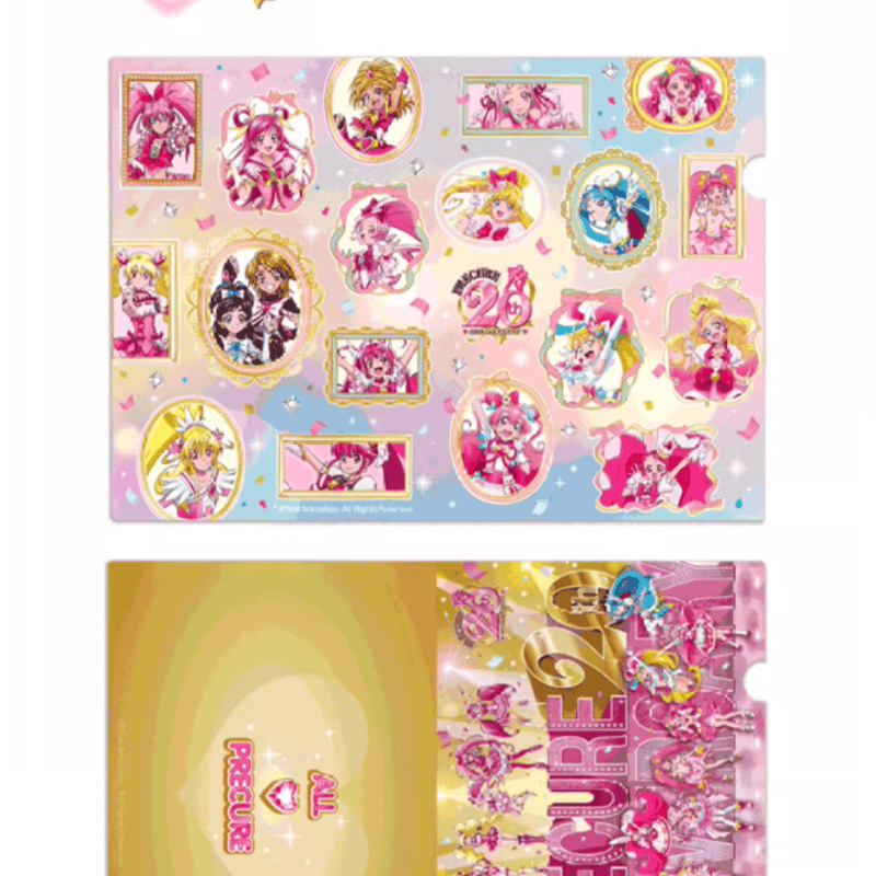 プリキュア20周年 クリアファイセット | Nekotani