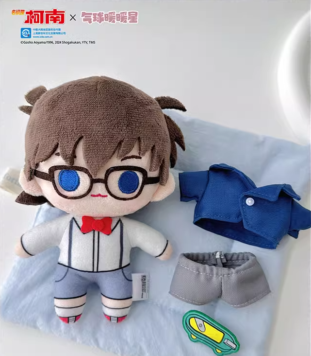 在庫品」名探偵コナンx气球暖暖星 コラボ ぬいぐるみ第一弾