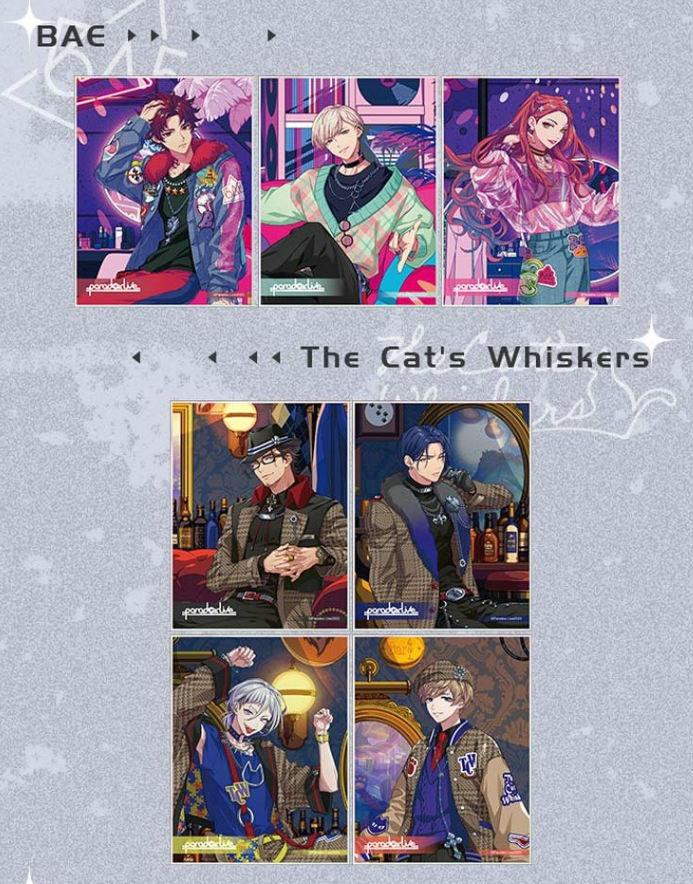 在庫品」Paradox Live 三周年 色紙 発送予定：7日以内 | Nekotani