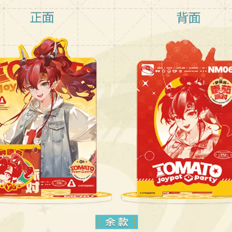 アークナイツ「天空之上シリーズ」アクリルスタンド-羅德島番茄派對