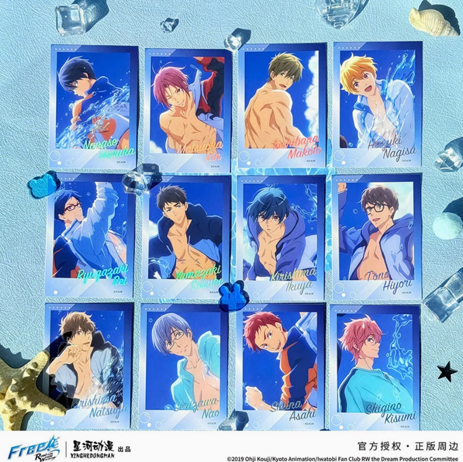 Free! × 星河動漫「Waterシリーズ」チェキ風カード | Nekotani