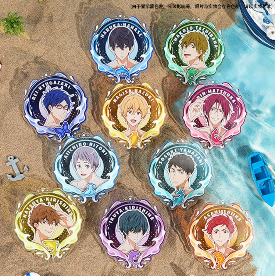 Free!×KUMAGUZI アクリルクリップBOX(10種類) | Nekotani
