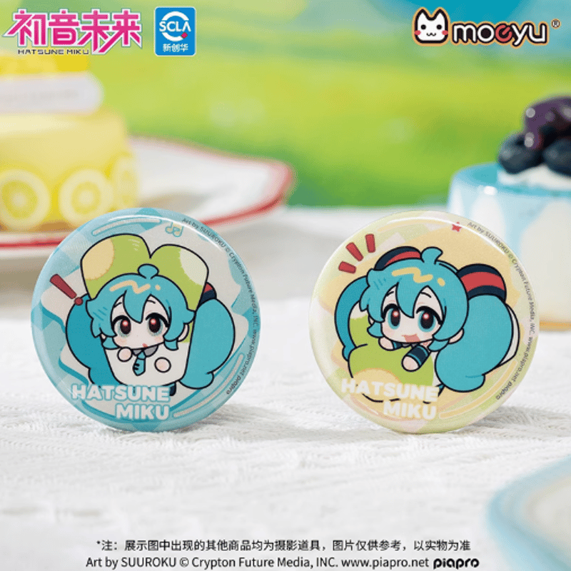 初音ミク × moeyu「AMUシリーズ」缶バッジ ランダム1点 | Nekotani