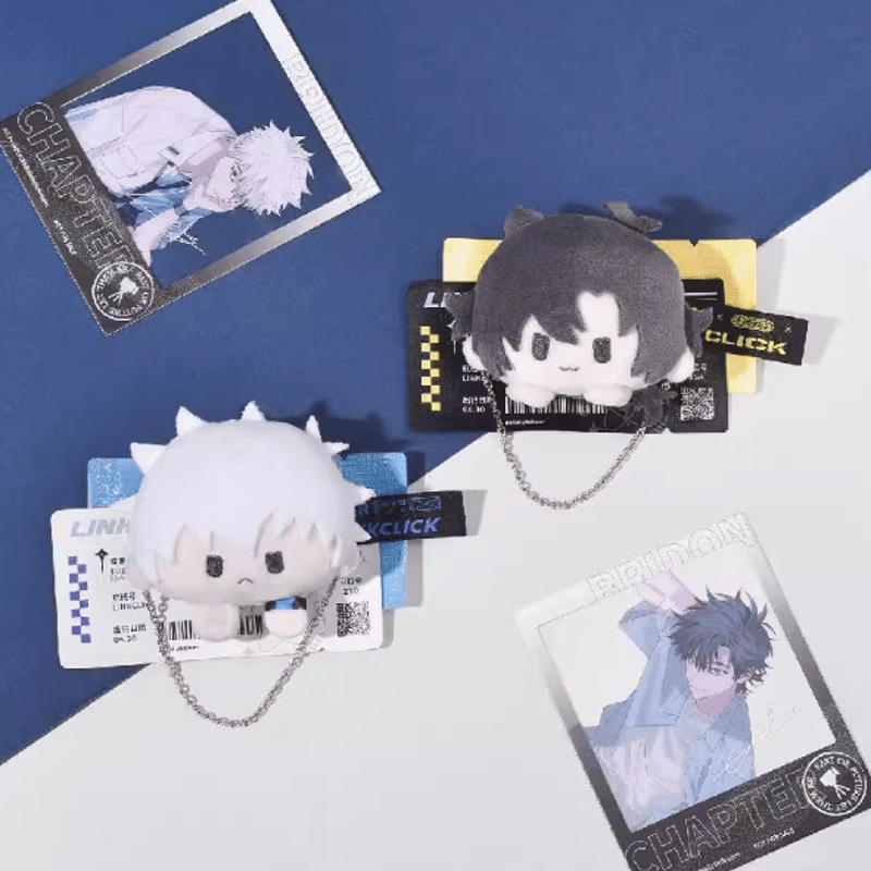 時光代理人 英都篇シリーズ ぬいぐるみ缶バッジ＆チェキ セット | Nekotani