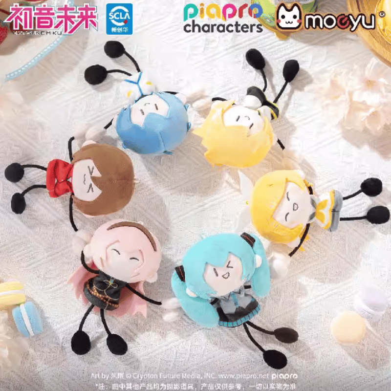 在庫品】初音ミク×moeyu「甜夢未來」ぬいぐるみチャーム | Nekotani