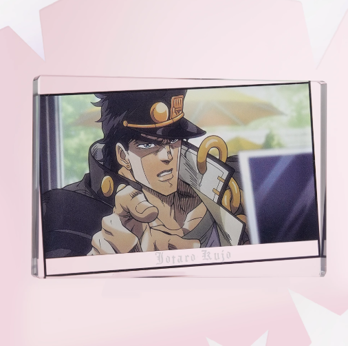 ジョジョの奇妙な冒険 × KUMAGUZI「第一弾」アクリルブロック | Nekotani