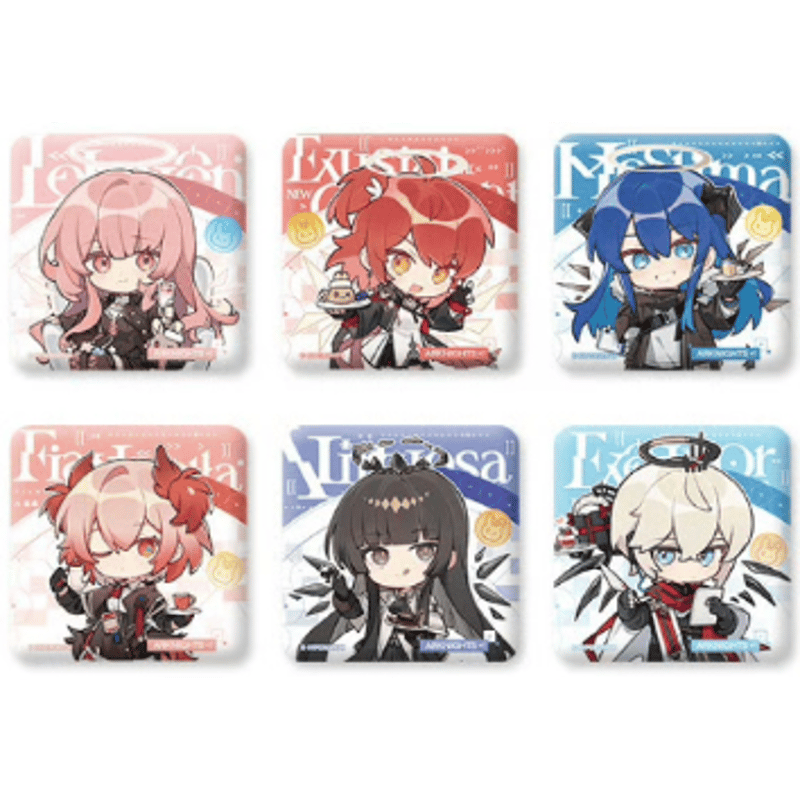 アークナイツ　シュウ　通行認証+ 缶バッジ　まとめ売り アークナイツ シュウ 通行認証+缶バッジ まとめ売り 2025年最新