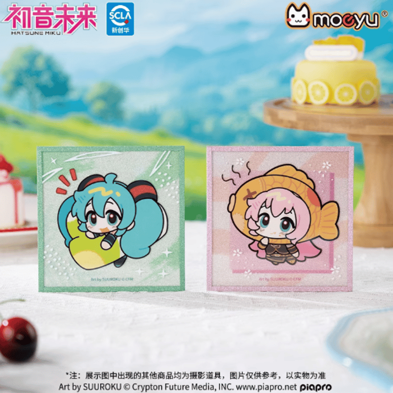 初音ミク × moeyu「AMUシリーズ」アクリル色紙 ランダム1点 | Nekotani