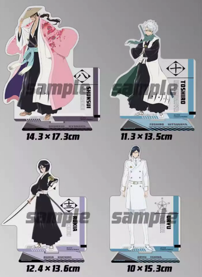 BLEACH　千年血戦篇　中国限定　死神　グリッターバッジ　第二弾　セット BLEACH 千年血戦篇 中国限定 死神 グリッターバッジ 第二弾 セット