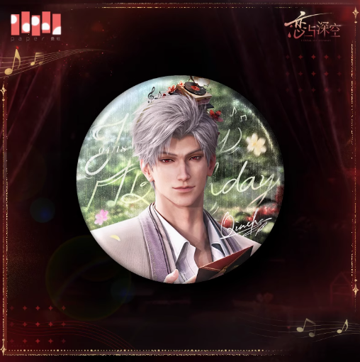 恋と深空　スイパラ　缶バッジ　シン2種セット×10 恋と深空 スイパラ シン 等身缶バッジ10個セット