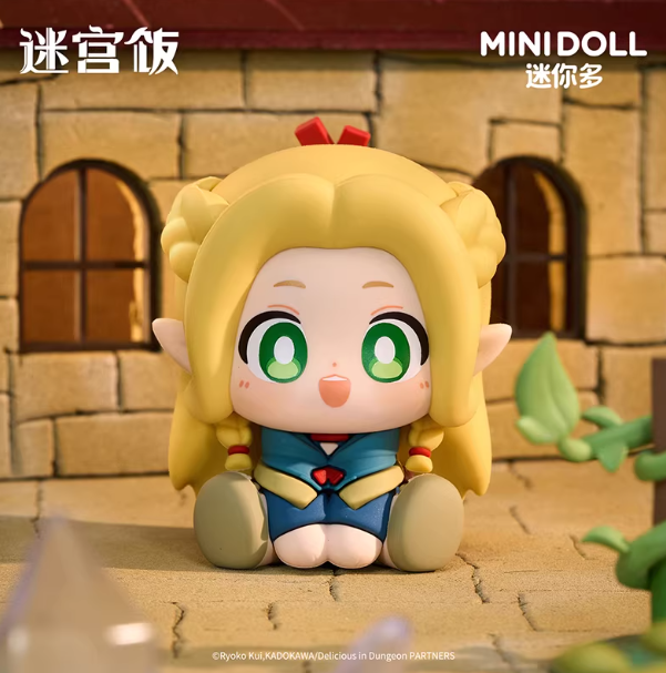 ダンジョン飯　中国限定　MINIDOLLコラボ　フィギュア　ブラインド・BOX minidoll】ダンジョン飯 ソフビフィギュア | Nekotani