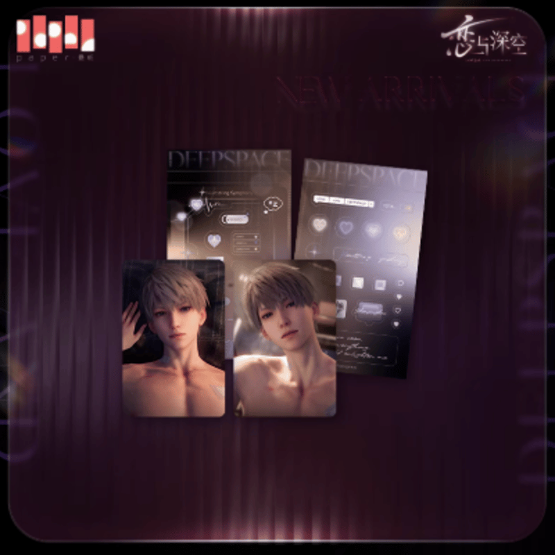 在庫品】恋と深空「心語輕訴シリーズ」カード＆ステッカーセット