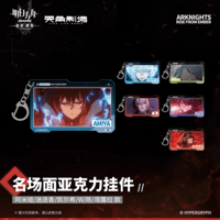 アークナイツ「6周年慶典シリーズ」通行認証48.0 アクリル