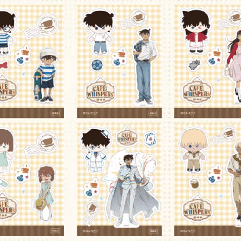 名探偵コナン ピンガ 同人 アクキー アクリルキーホルダー 1つ 名探偵コナン」怪盗キッド、灰原哀、安室透、ジン…水彩鉛筆で表現した