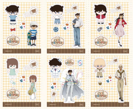 名探偵コナン「咖語拾光」アクリルキーホルダー Aボックス（6個入り