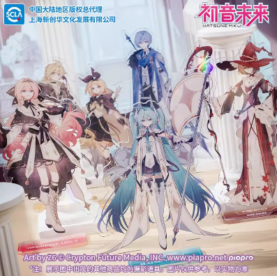 初音ミク リボンの騎士 アクリルスタンド 初音ミク「騎士幻想シリーズ」アクリルスタンド | Nekotani