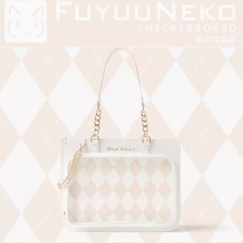在庫品」FuyuuNeko アーガイル痛バッグ 発送予定：7日内 | Nekotani