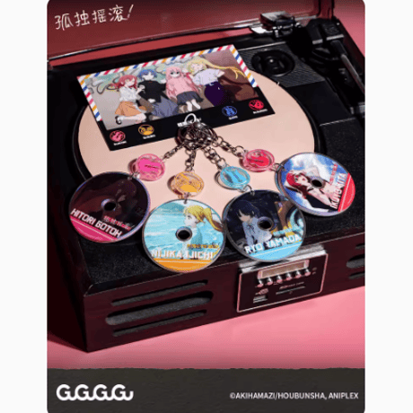 タワレコ　コラボ　ぼっちざろっく　缶バッジ　アクリルスタンド TVアニメ「ぼっち・ざ・ろっく！」 × TOWER RECORDS コラボ