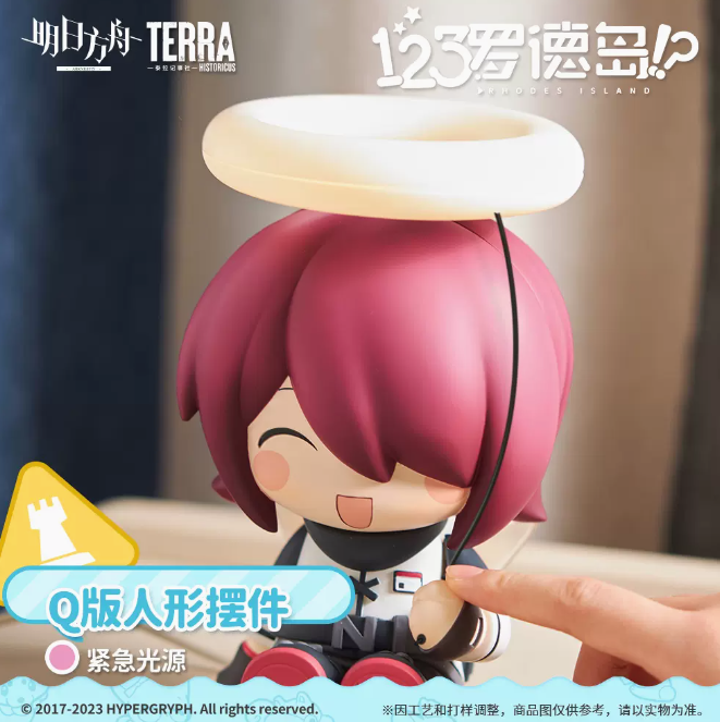 アークナイツ 123ロドスアイランドシリーズ フィギュア/ライト