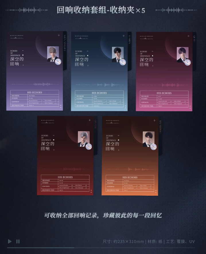 【展示用】恋と深空 深空の回響典蔵記念CDボックス 恋と深空《深空的回响》CD BOX | Nekotani