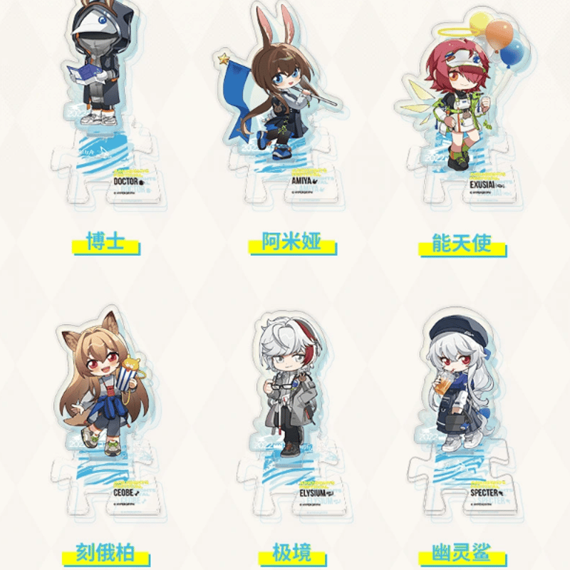 在庫品 「音律聯覚」アークナイツ パズルQ版アクリルスタンド
