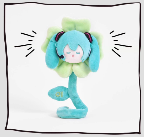 在庫品】初音ミク「毛絨花束シリーズ」ぬいぐるみ ランダム/ボックス