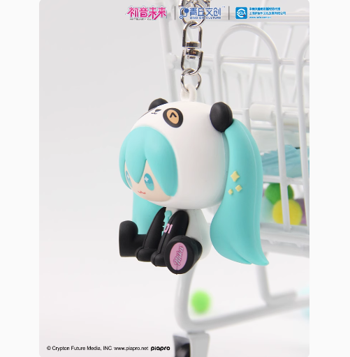 初音ミク x 青丘文創「竹音シリーズ」キーホルダー | Nekotani