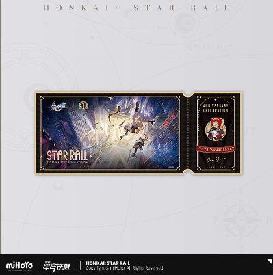 崩壊:スターレイル 一周年記念カードBOX | Nekotani
