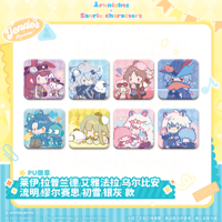 【在庫品】アークナイツ×サンリオ「溫情時光シリーズ」PUレザーバッジ