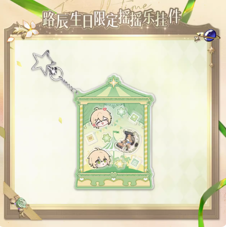 時空の絵旅人 2024年ロタツ 誕生日シリーズ アクリルチャーム | Nekotani