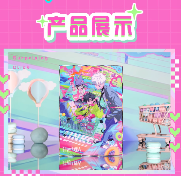 時光代理人　色紙 グッズ-色紙】時光代理人 -LINK CLICK- 色紙・異色輪舞シリーズ