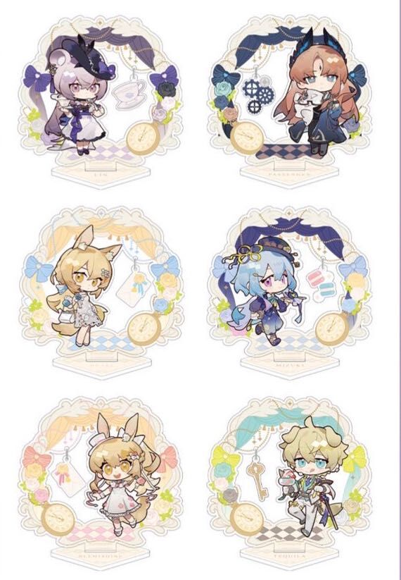 アークナイツ 「茶会之約」シリーズ Q版アクリルスタンド 発送