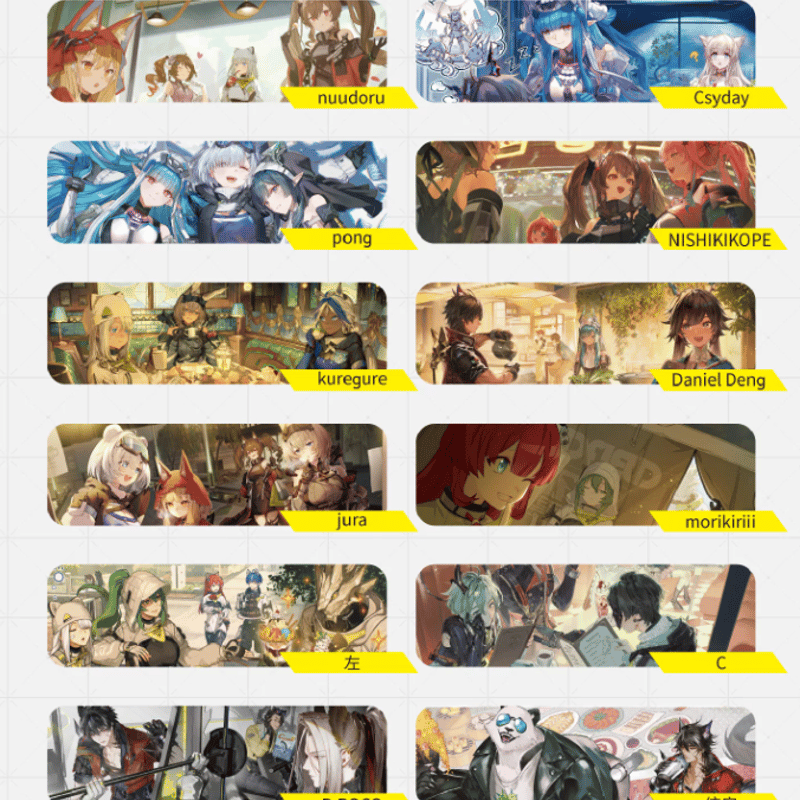 アークナイツ　一周年記念画集 アークナイツ：エンドフィールド 記念イラスト集Vol.1 | Nekotani
