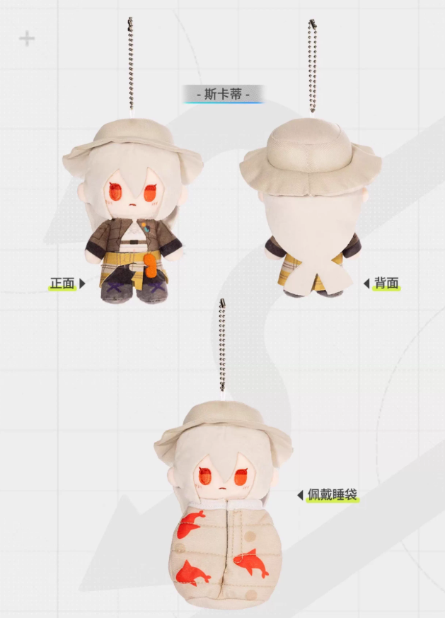 通販】アークナイツ「2025集成映射：野趣拾光」ぬいぐるみチャーム