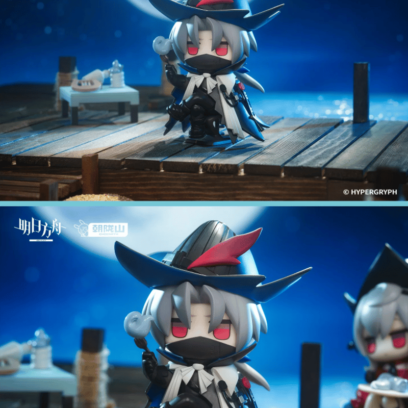 アークナイツ「ChatChat」Q版フィギュア 濁心スカジ＆ウルピアヌス