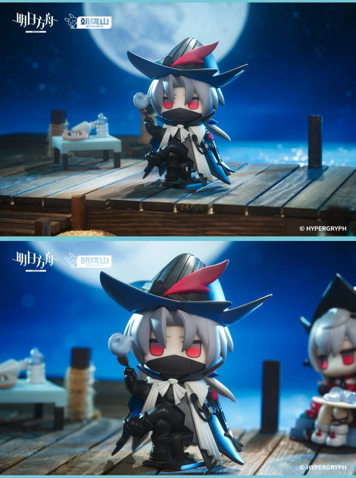 アークナイツ「ChatChat」Q版フィギュア 濁心スカジ＆ウルピアヌス