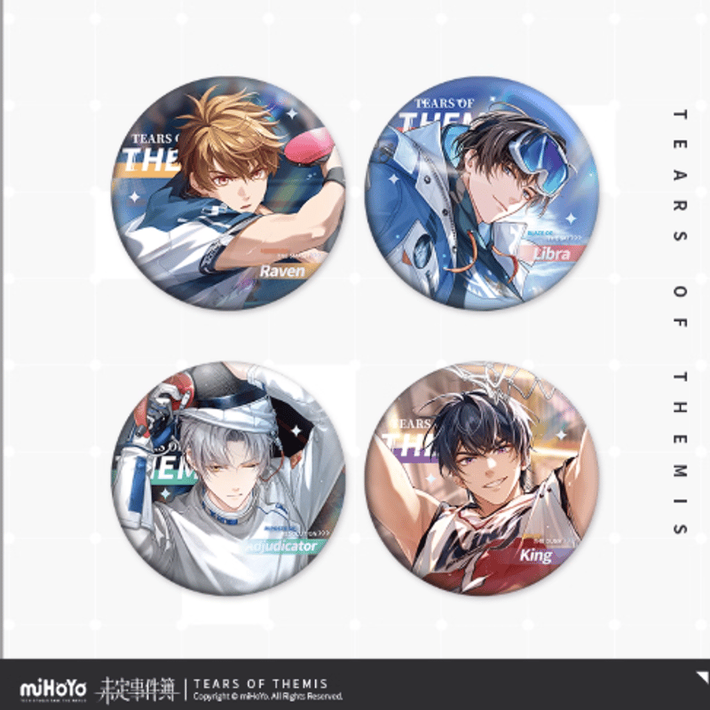 未定事件簿「縱情逐夢」缶バッジ | Nekotani