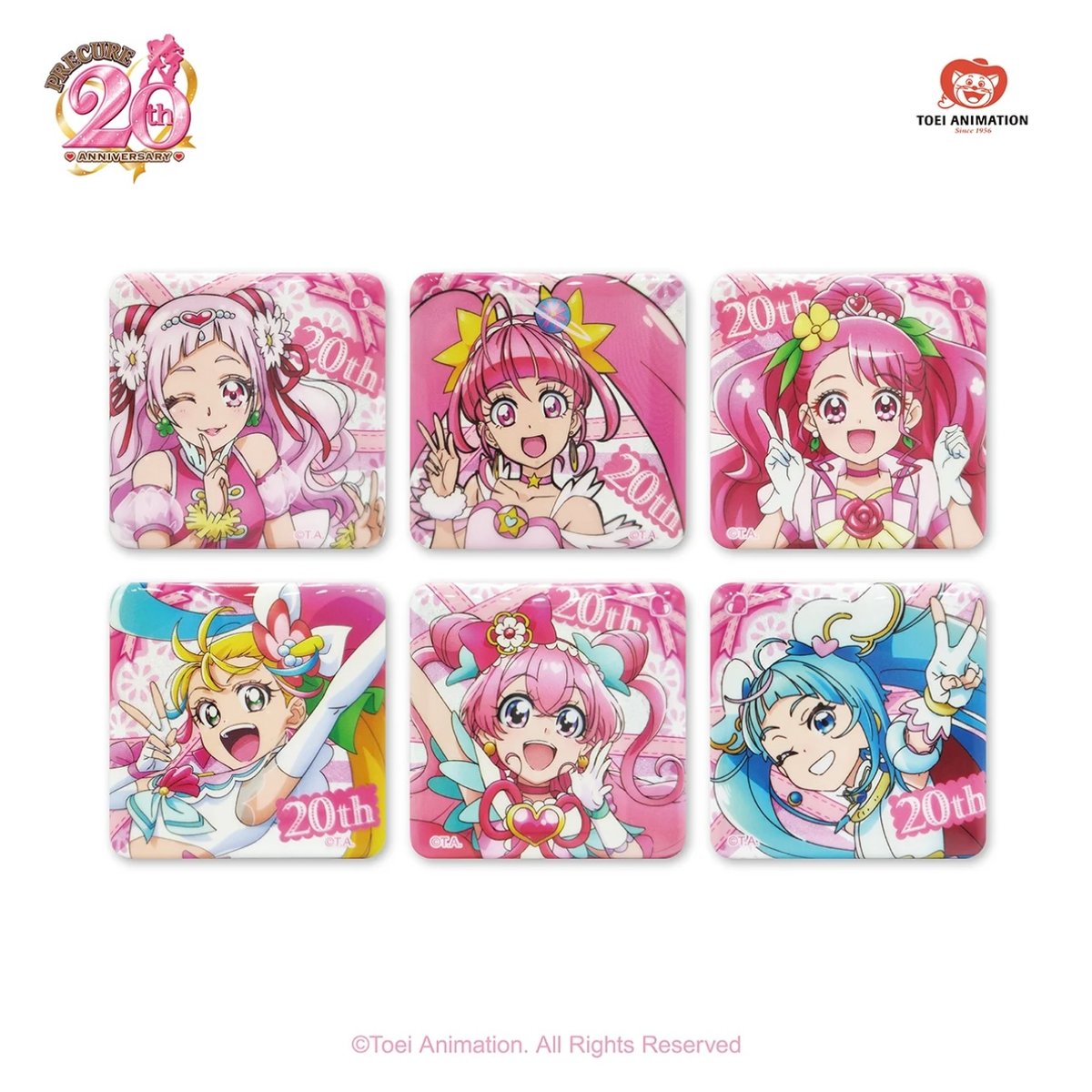 プリキュア20周年 缶バッジ記念BOX | Nekotani プリキュア20周年 缶バッジ記念BOX | Nekotani