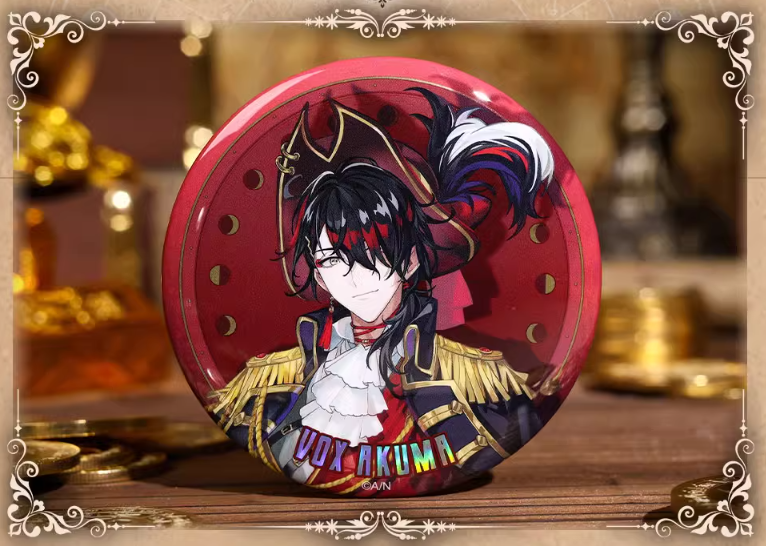 NIJISANJI EN「航海家シリーズ」缶バッジ | Nekotani