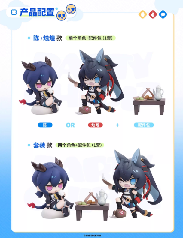アークナイツ「來次聚會」Q版フィギュア | Nekotani