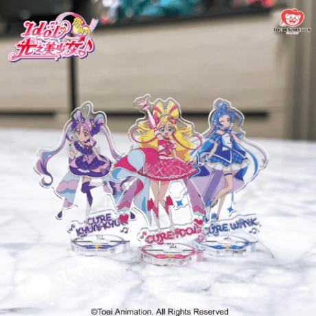 キミとアイドルプリキュア♪　中国限定　アクリルスタンド